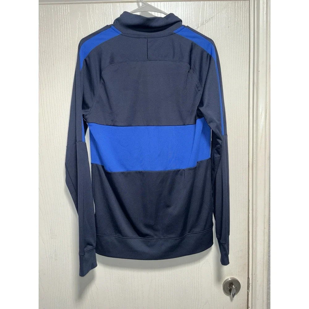 Nike Men Jacket Zip‎ Up Blue Size Small Dri-fit